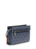 Borsa Guess uomo Milano tracolla zip 4G similpelle
