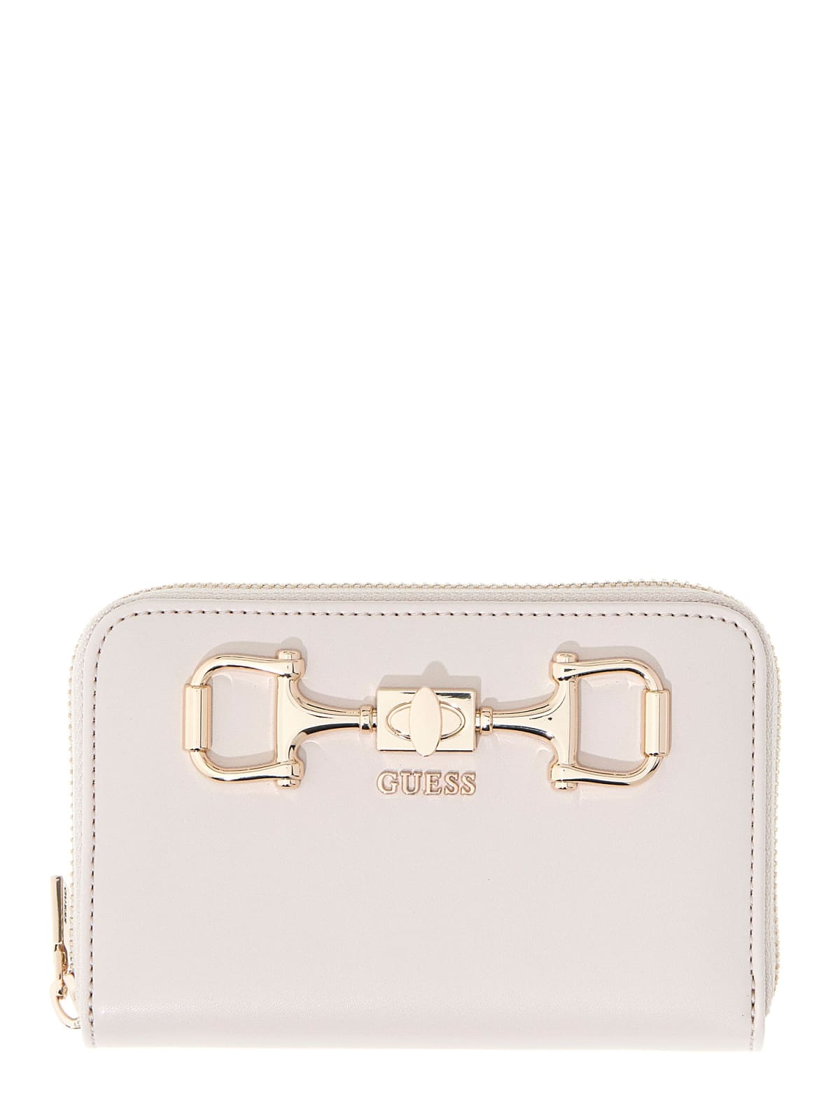 Portafoglio Guess donna Janie similpelle nero zip