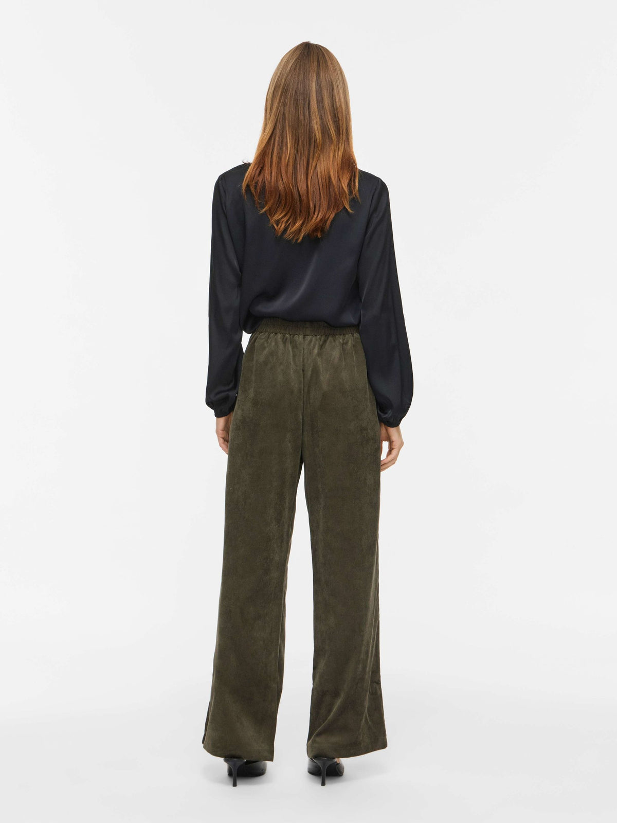 Pantaloni donna VILA tessuto poliestere nylon