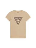 T-shirt donna Guess triangolo serpente manica corta