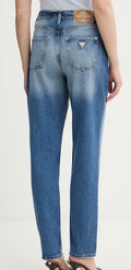 Jeans Guess donna New Mom denim cotone