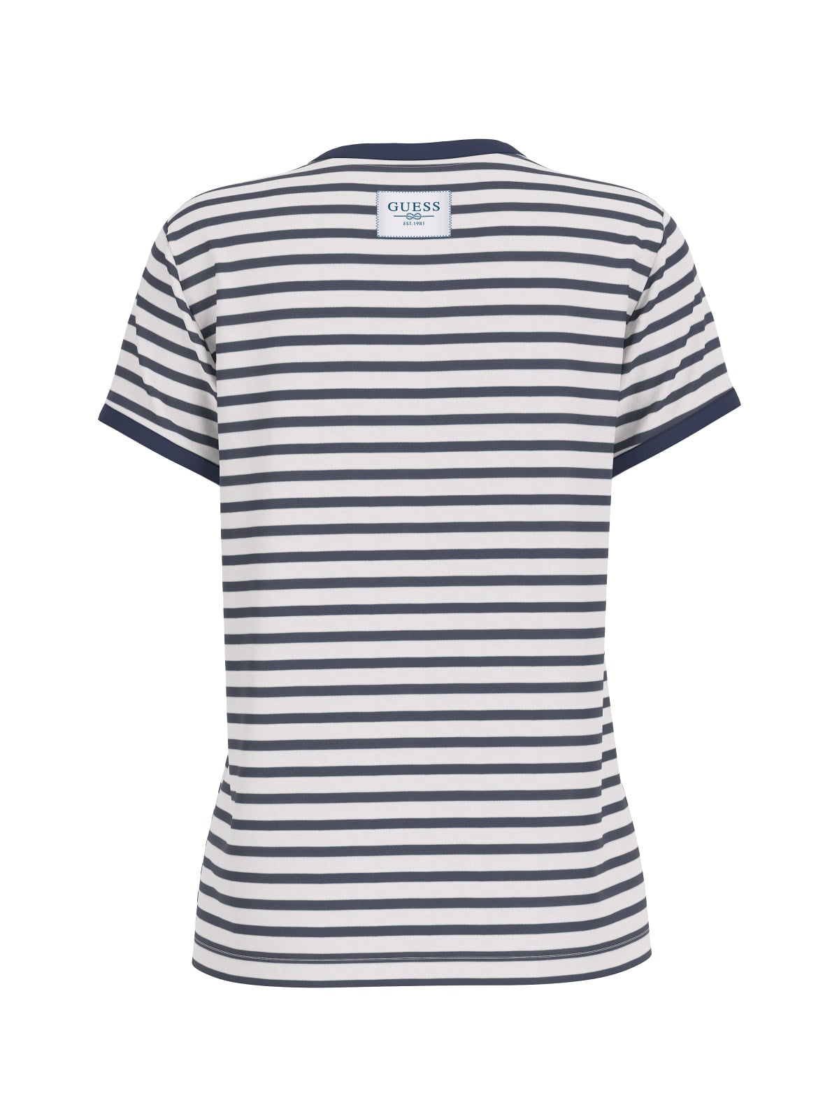 T-shirt Guess donna righe mini 4G logo