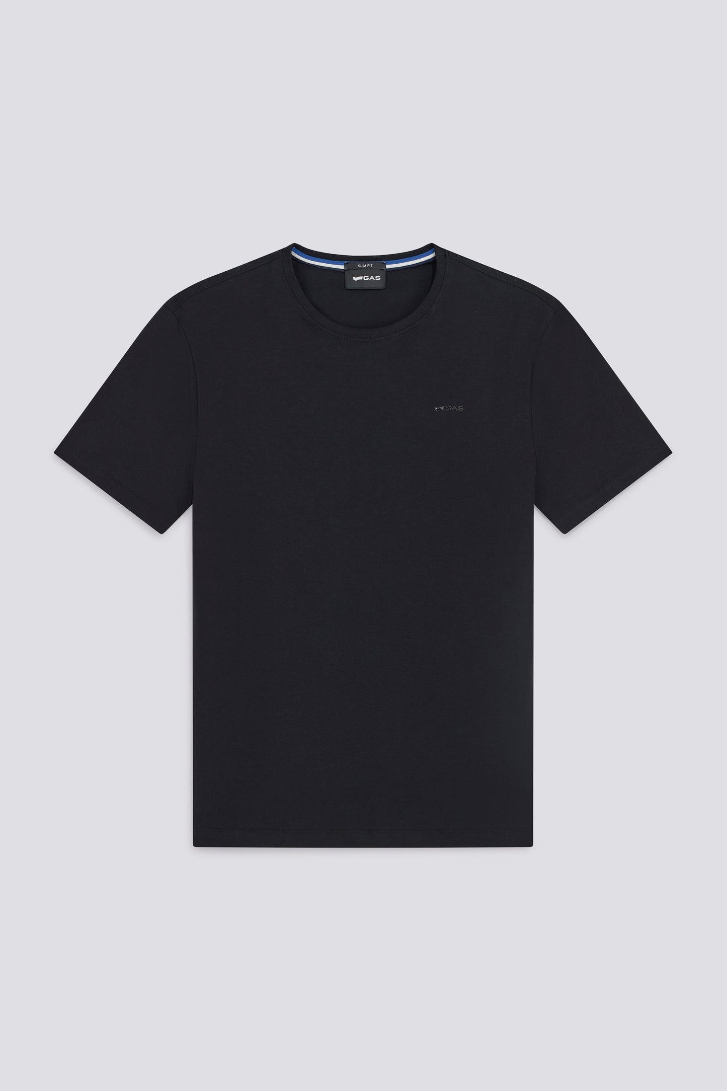 T-shirt uomo GAS SCUBA slim fit cotone fiammato