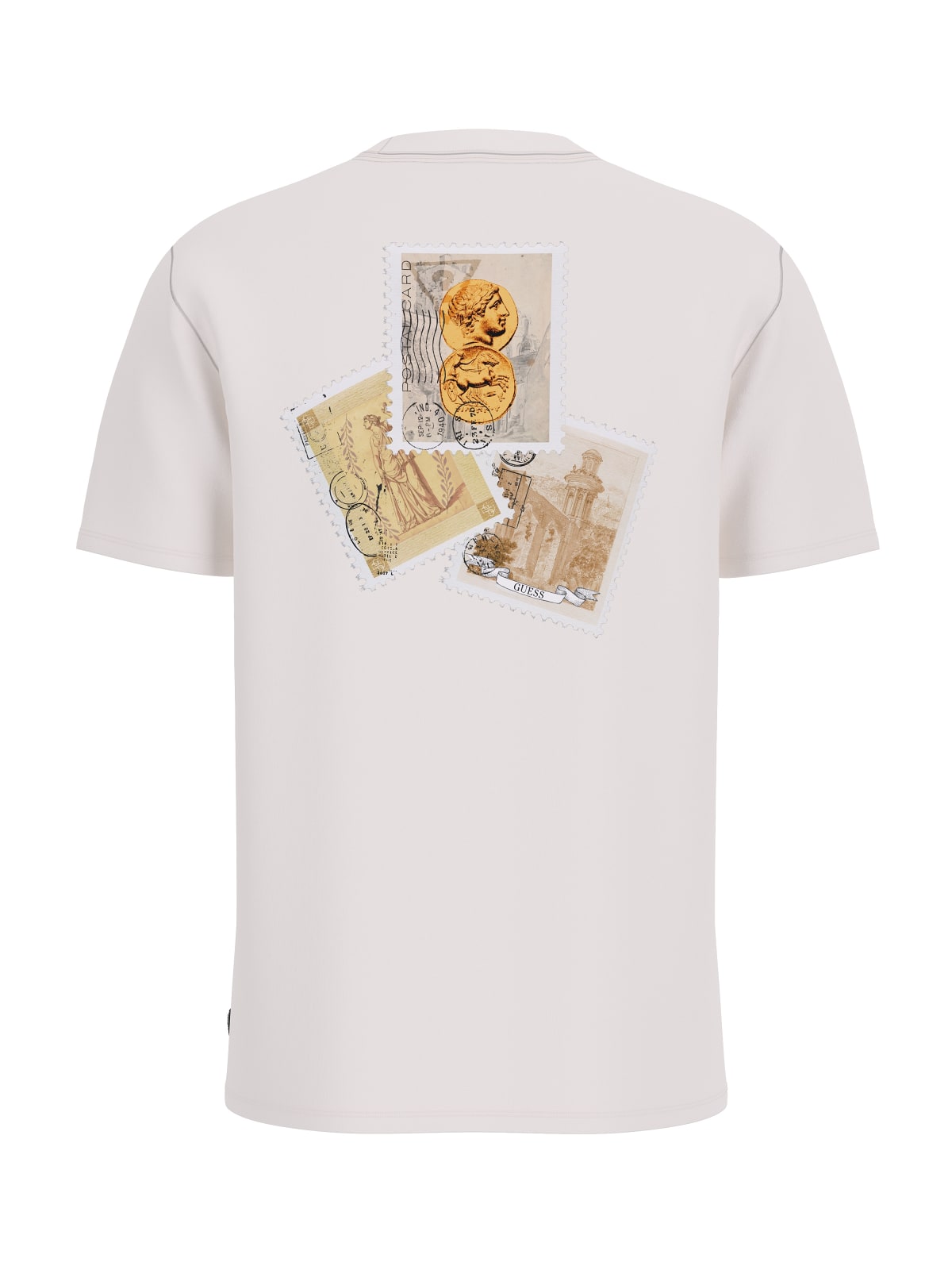 T-shirt Guess uomo Vacation cotone stampa