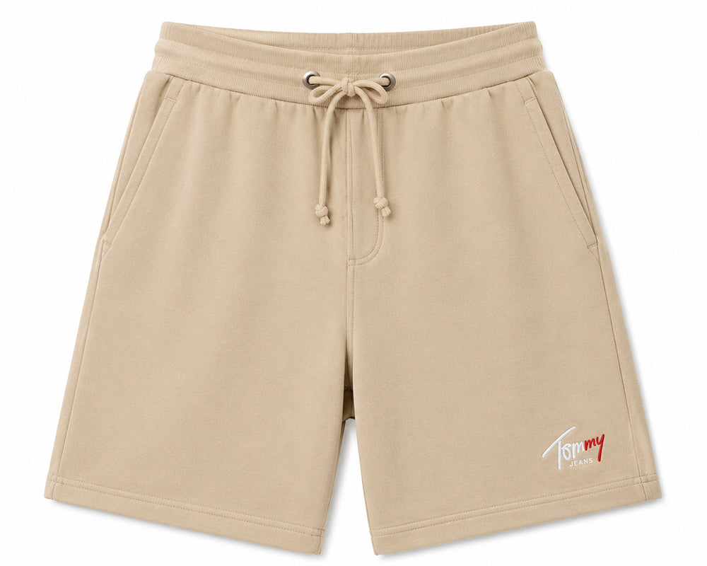 Bermuda Uomo Tommy Jeans Signature Beach Cotone