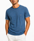 T-shirt MARKUP uomo cotone fiammato stampa