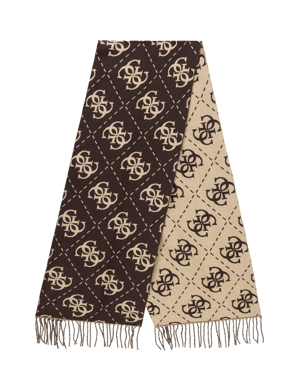 Sciarpa Guess uomo Boston jacquard 40x185