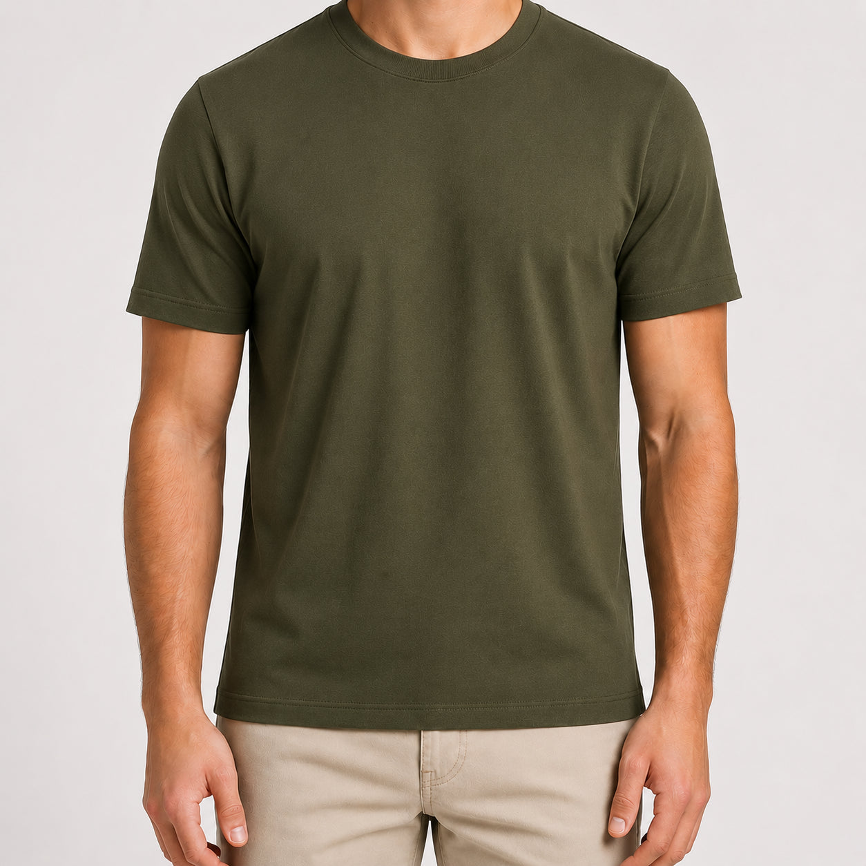 T-shirt MARKUP uomo cotone piquet extra fine
