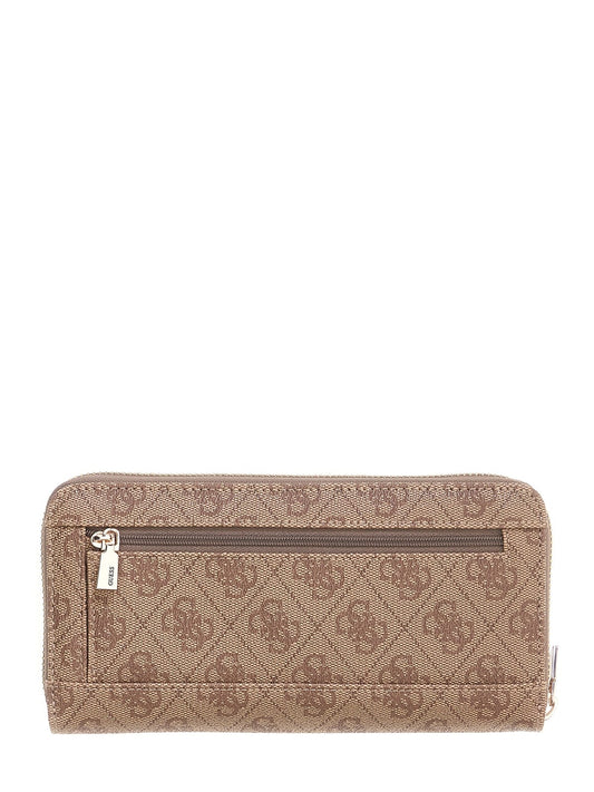 Portafoglio Guess Coleen logo donna grande zip