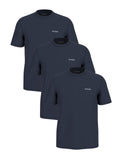 Tris t-shirt intima girocollo uomo Guess cotone