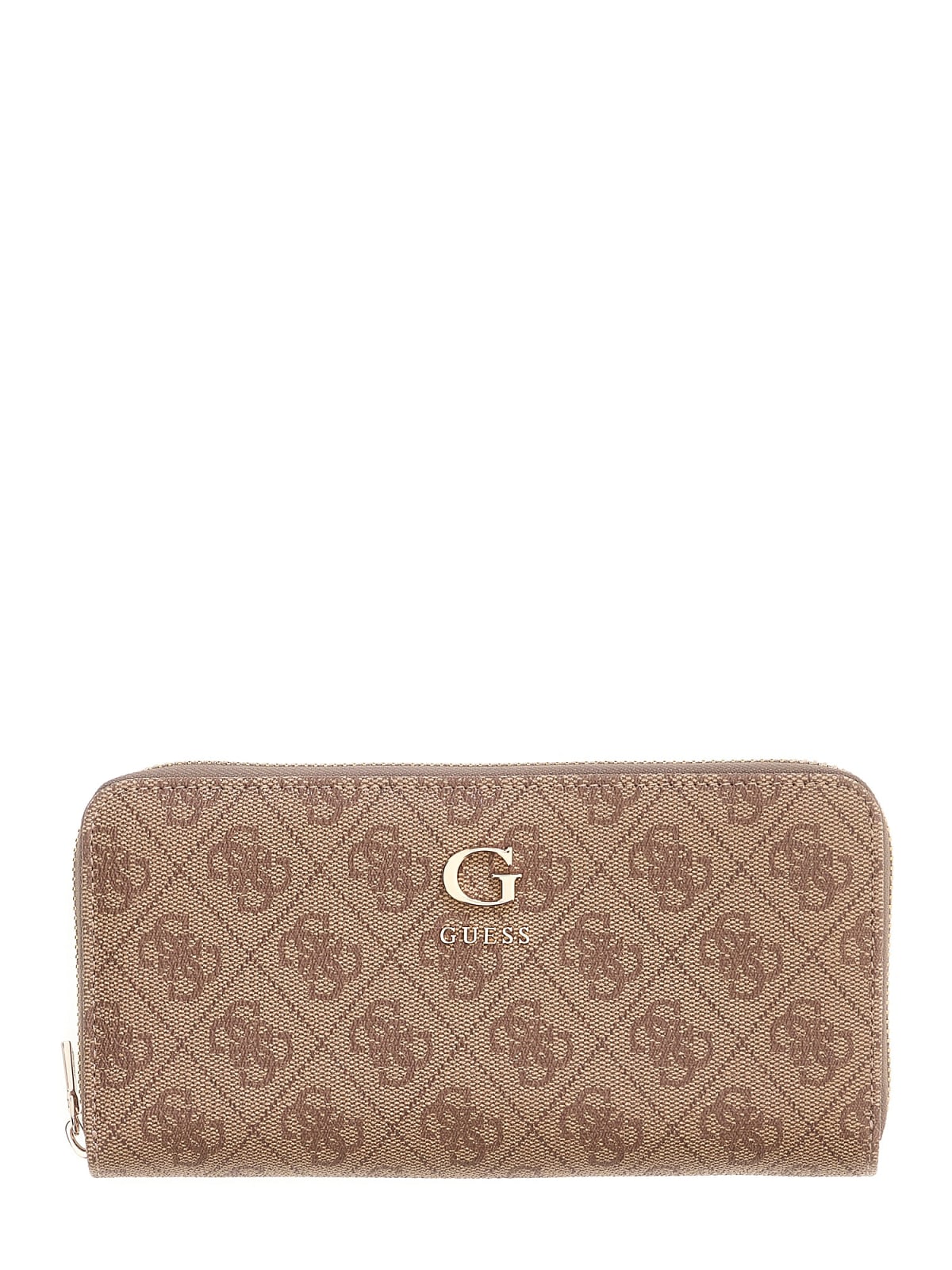 Portafoglio Guess Coleen logo donna grande zip