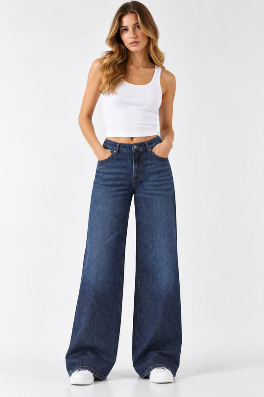 Jeans donna Guess Jeans G11 wide leg stretch