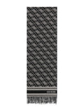 Sciarpa jacquard Guess donna logo poliestere