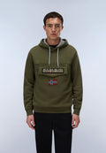 Felpa mezza zip uomo Napapijri Burgee cotone