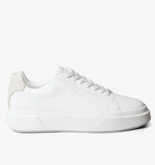 Sneaker uomo Calvin Klein Chunky Cupsole PE 2026 bright white/eggshell