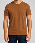 T-shirt girocollo MARKUP uomo cotone fiammato
