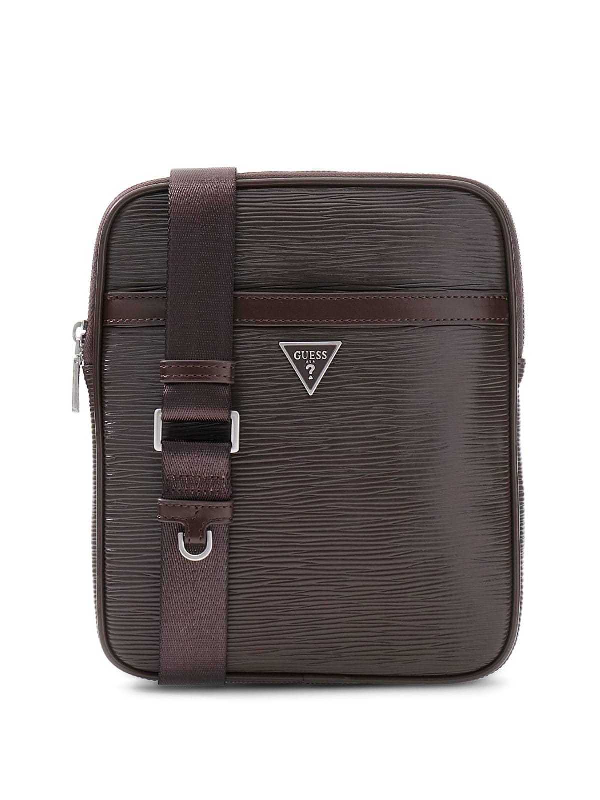 Borsa tracolla Guess uomo Milano piatta similpelle