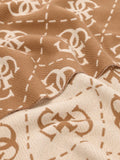 Sciarpa Guess donna jacquard logo 4G 70x190