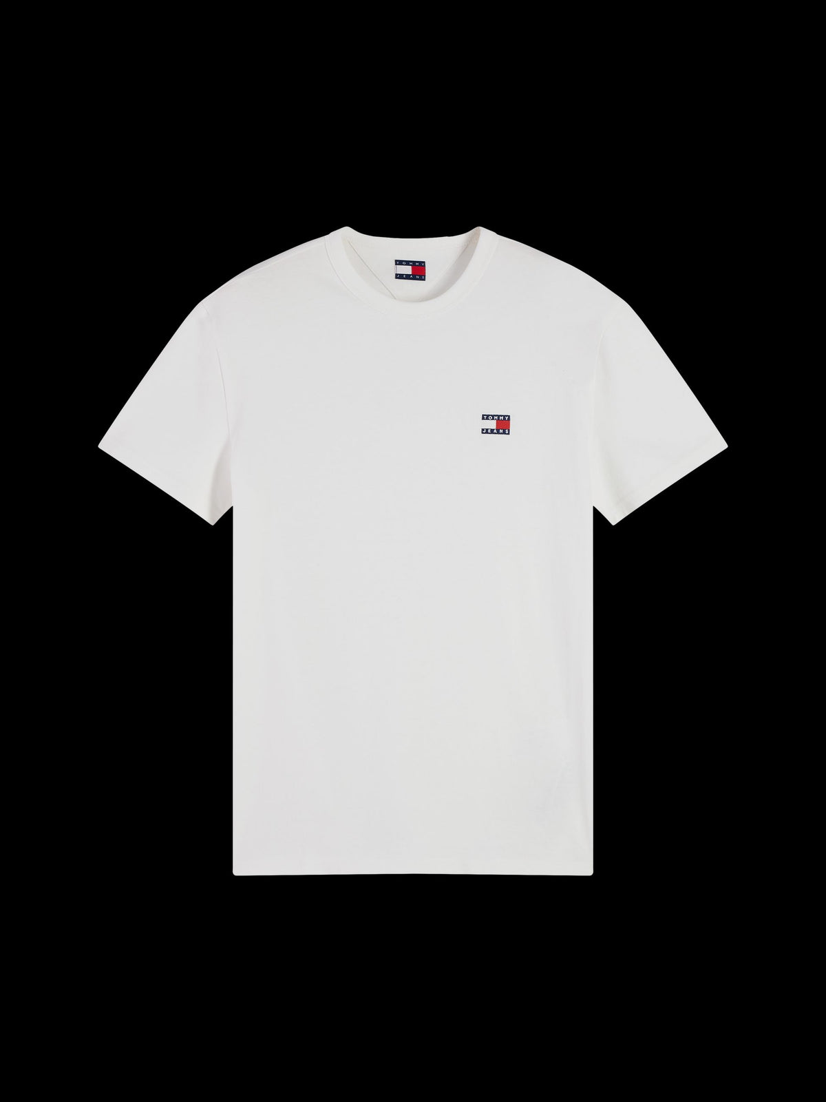 T-shirt Tommy Jeans uomo manica corta cotone badge