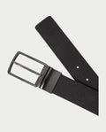 Cintura Armani Exchange A|X uomo pelle logo multicolor