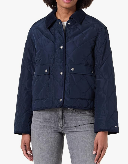 Giubbino Tommy Hilfiger Donna Padded Flag Quilted