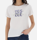 T-shirt YES-ZEE Donna manica corta cotone PE 2026