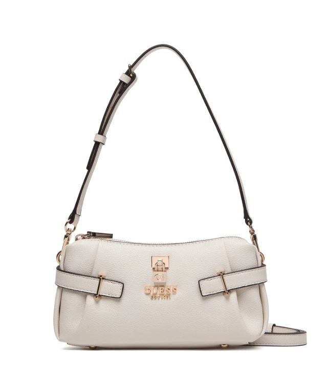 Borsa mare Guess donna rafia nude sand