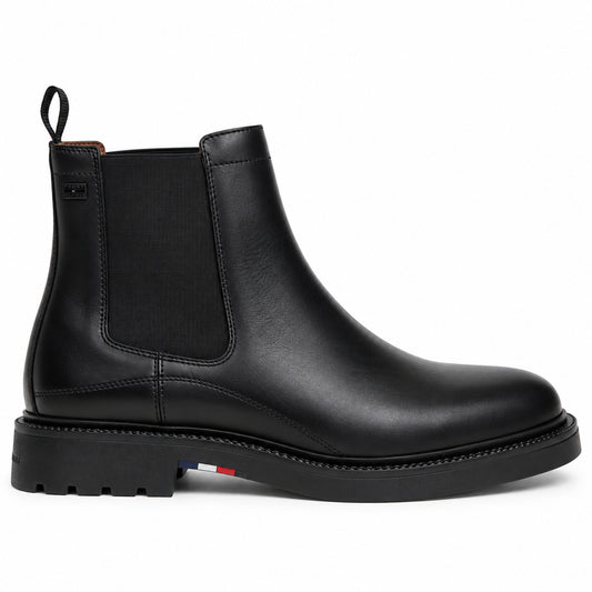 Stivaletti uomo Tommy Hilfiger pelle nappa stringati