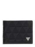 Portafoglio Torino Guess uomo bifold pelle tessuto