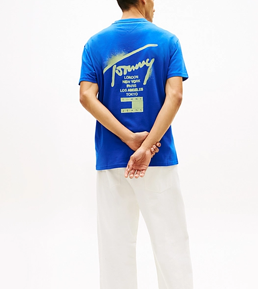 T-shirt Tommy Jeans uomo Regular City