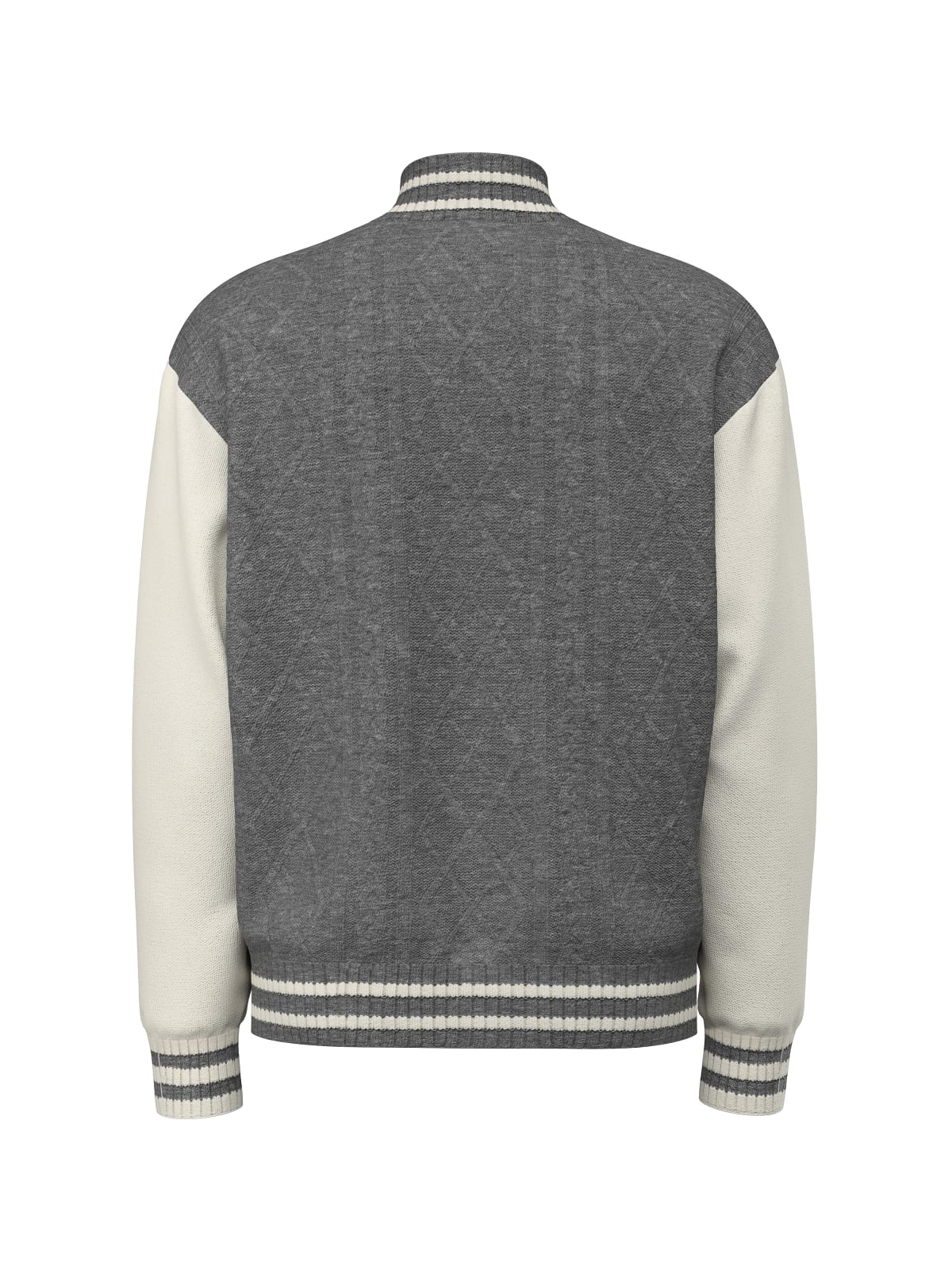 Maglione bomber zip Guess Jeans uomo lana cotone