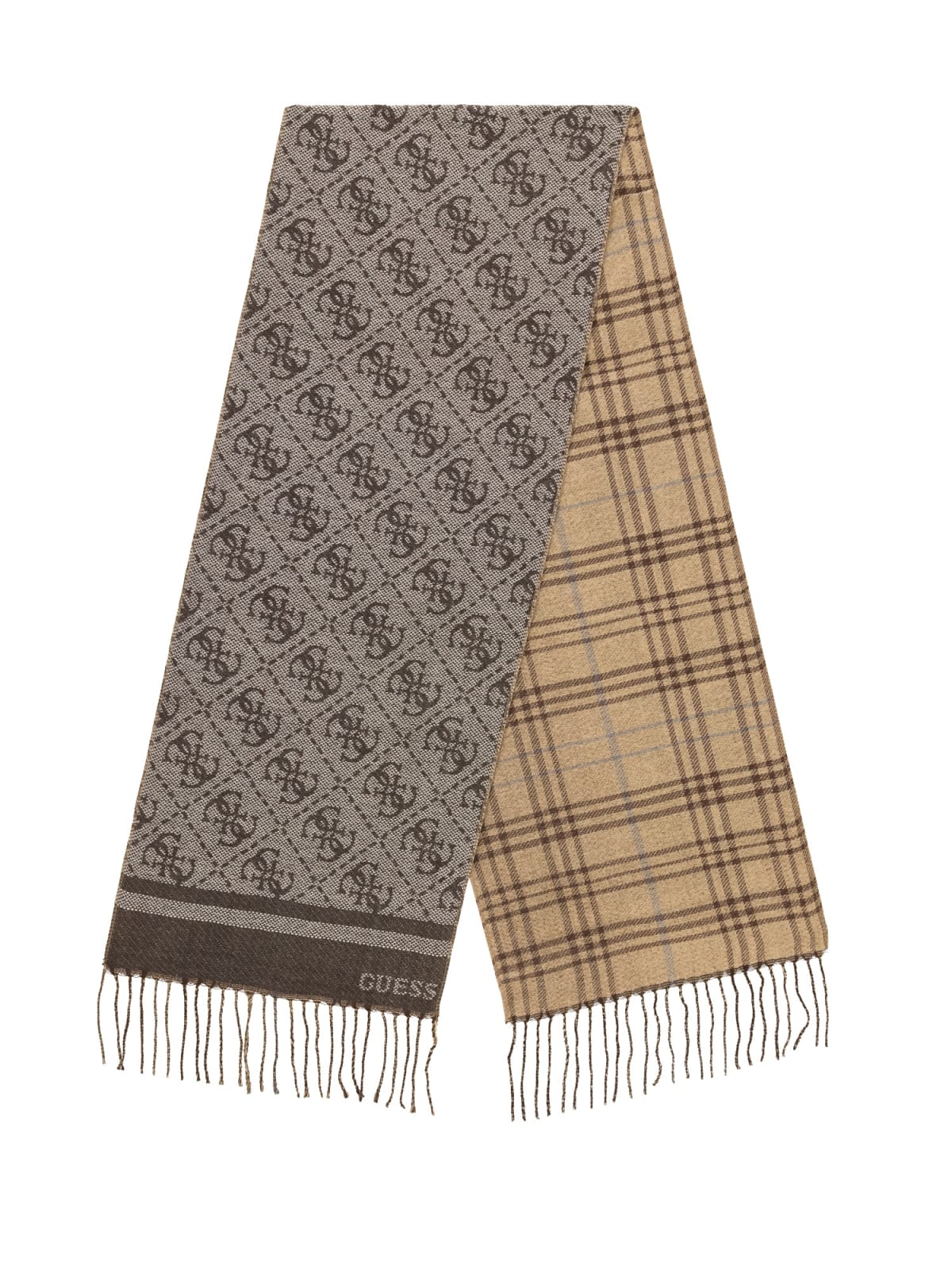Sciarpa Guess uomo Milano jacquard 30x175
