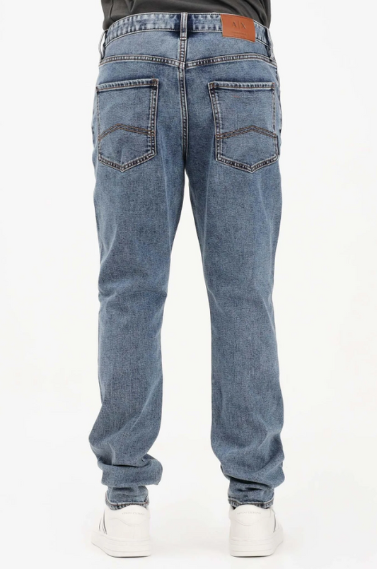 Jeans uomo A|X Armani Exchange 5 tasche denim regular