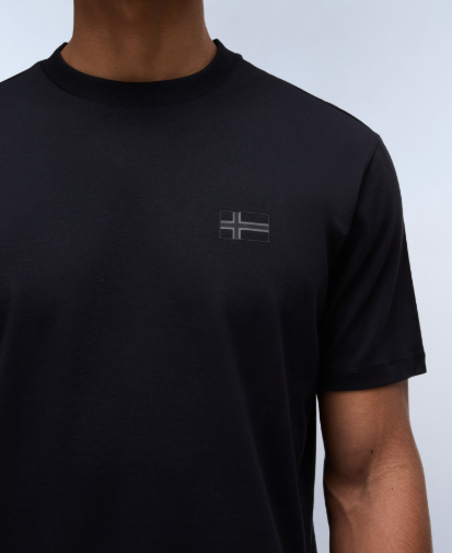 T-shirt Napapijri S-Elior uomo cotone girocollo
