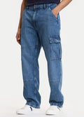 Jeans cargo Guess Jeans uomo denim