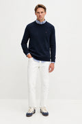 Maglia Tommy Jeans uomo slim fit girocollo cotone