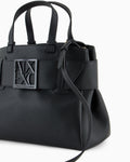 Borsa Armani Exchange donna mano grande similpelle logo
