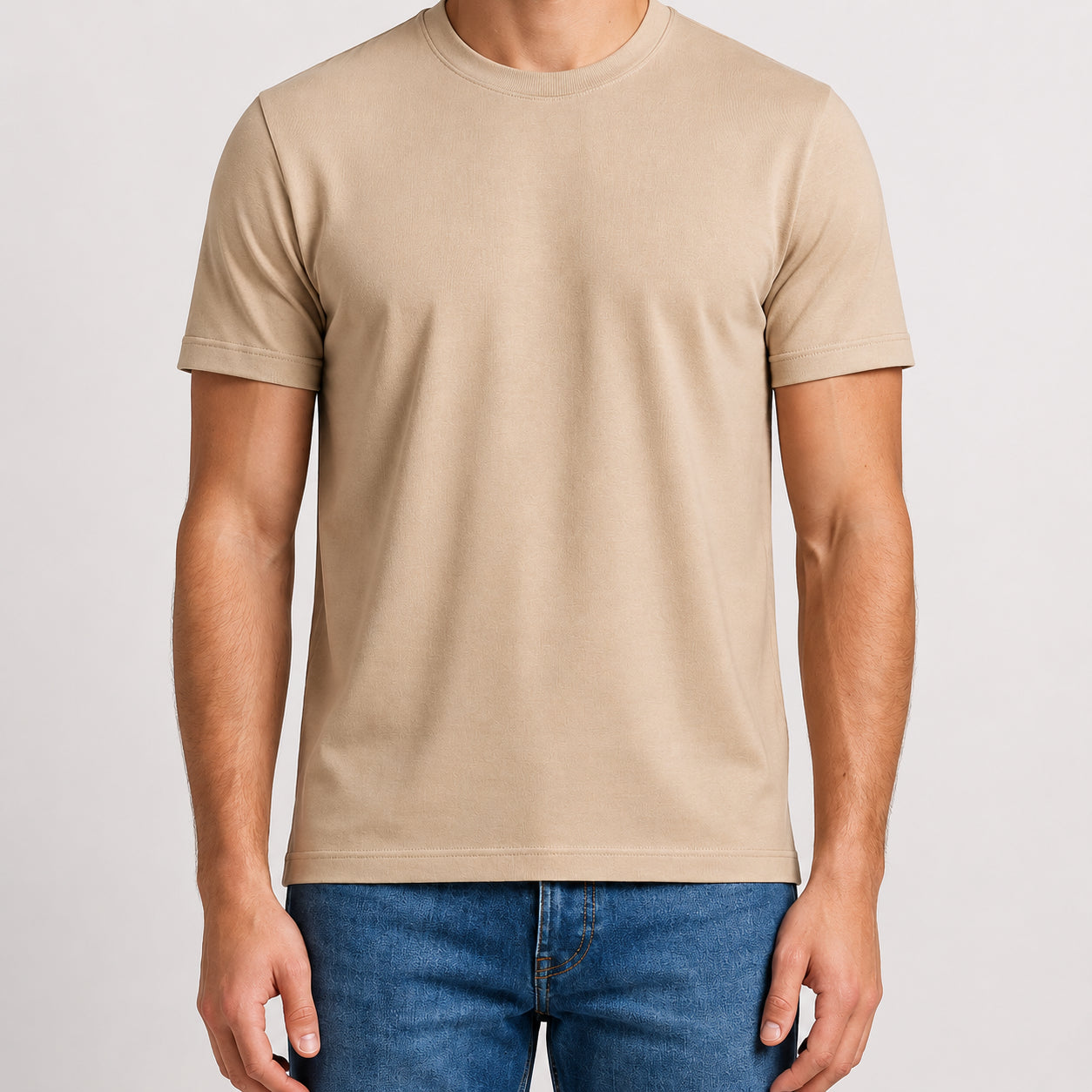 T-shirt MARKUP uomo cotone piquet extra fine