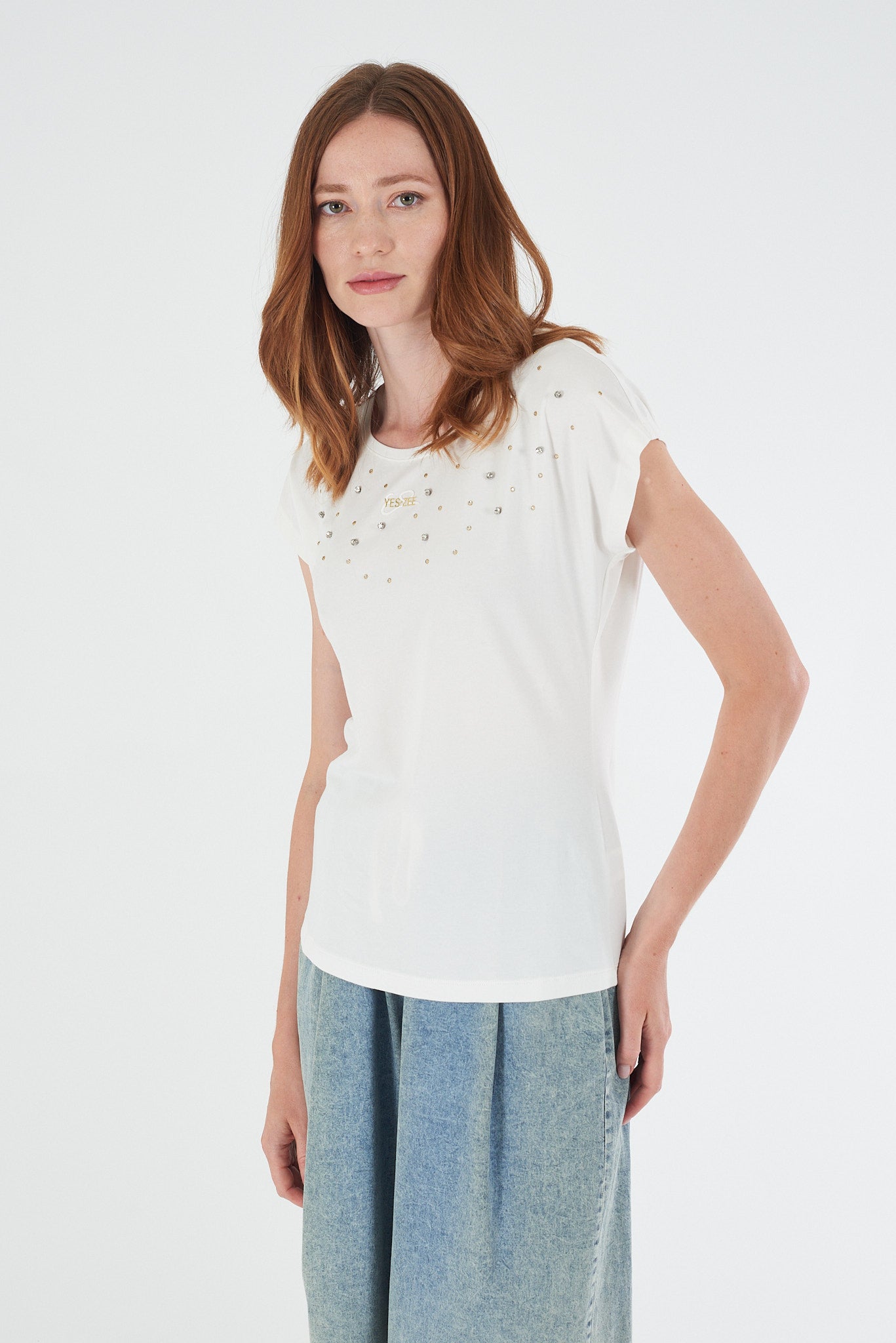 T-shirt Donna YES-ZEE cotone stretch PE 2026