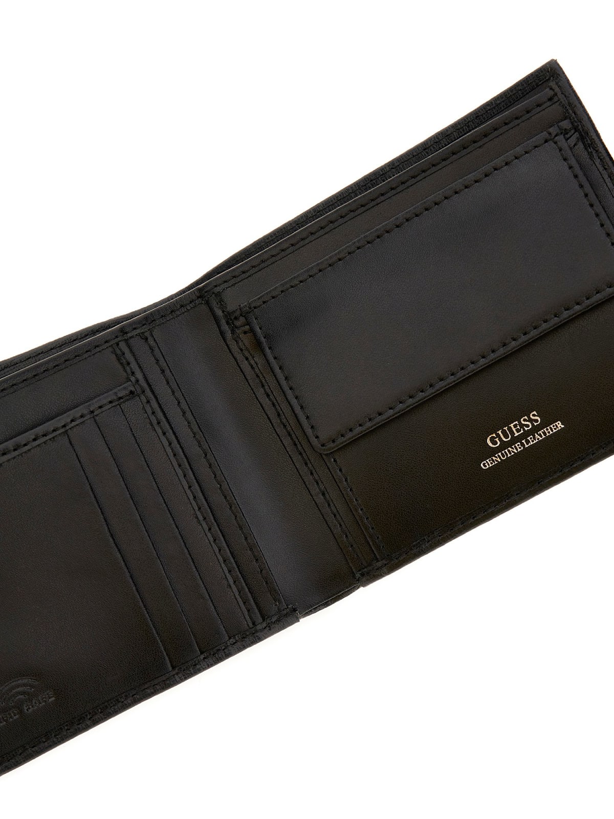 Portafoglio Guess uomo Milano billfold pelle nero