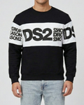 Maglia girocollo DS2 uomo inserti logati Drop Season 2