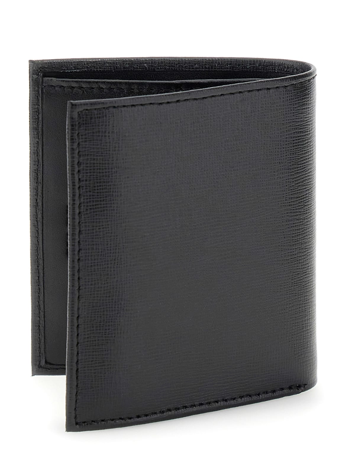Portafoglio Guess uomo Milano bifold pelle vera nero