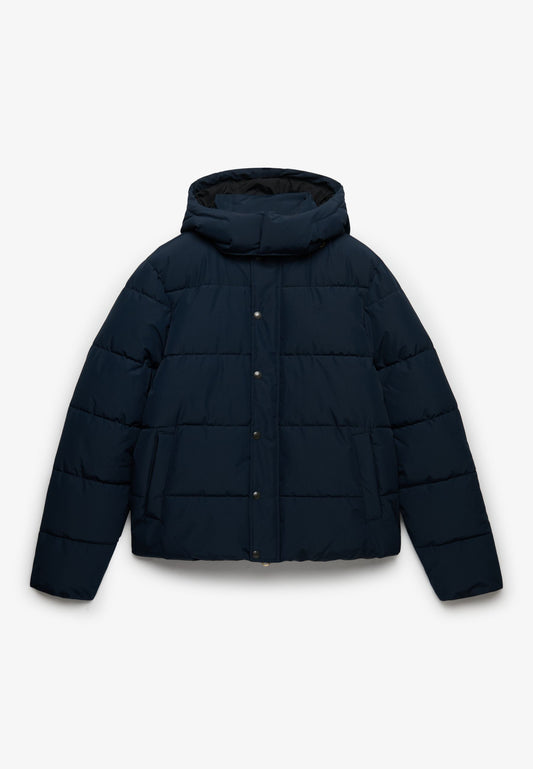 Piumino Premium Superdry uomo trapuntato cappuccio