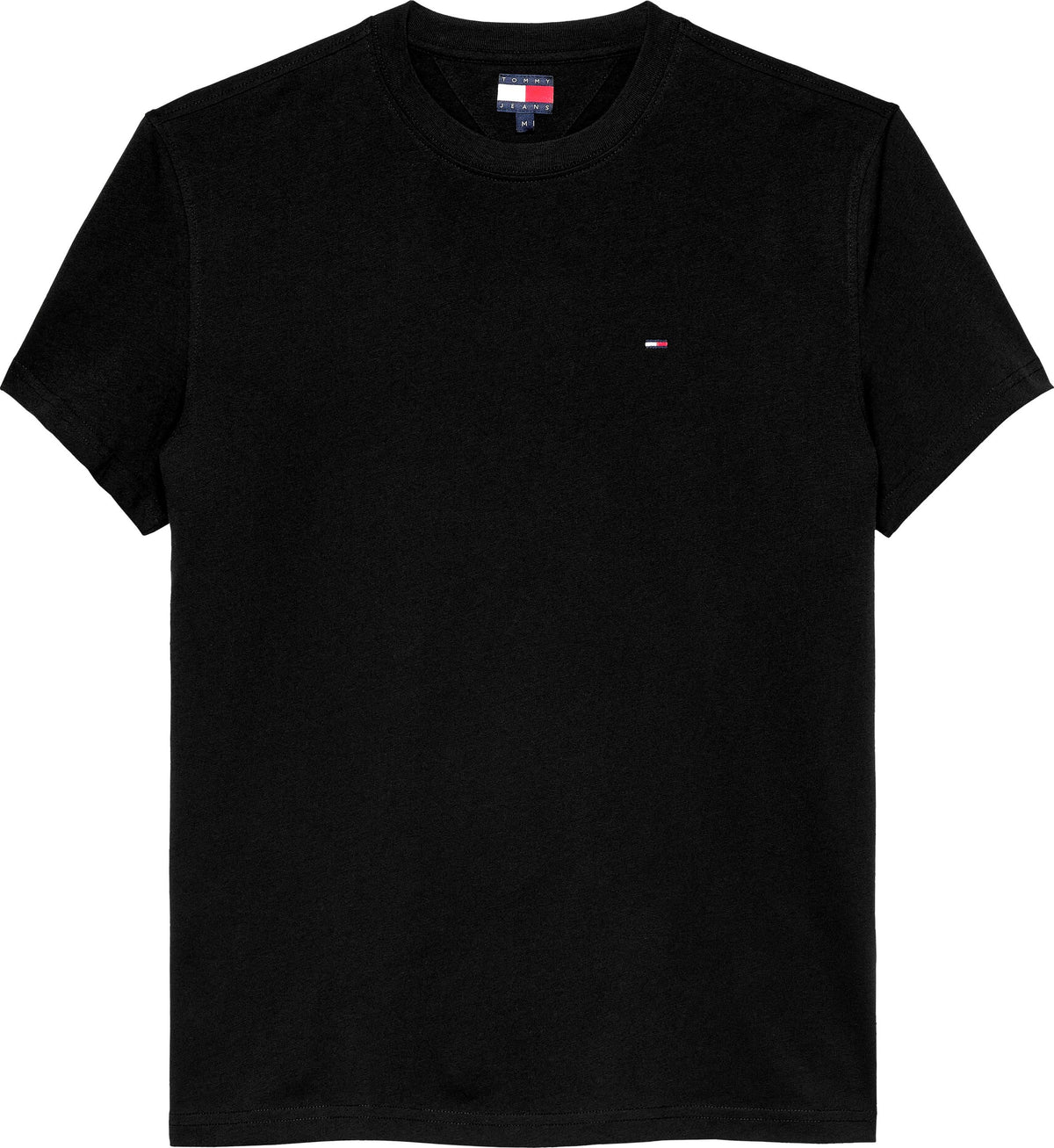 T-shirt Tommy Jeans uomo manica corta cotone flag