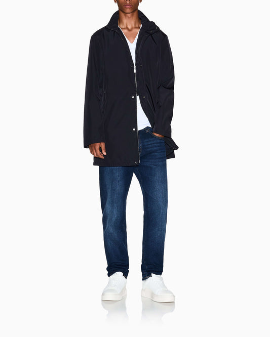Trench uomo Armani Exchange poliestere logo