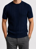 T-shirt uomo MARKUP cotone lavorazione punti misti