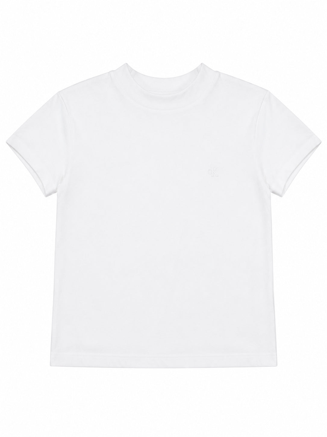 T-shirt CKJ donna cropped boxy cotone PE 2026