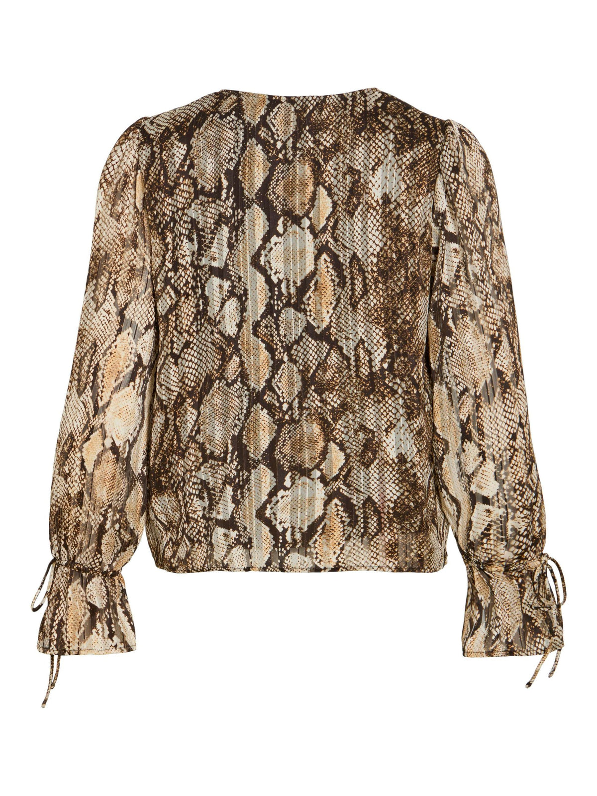 Blusa donna VILA scollo chiuso poliestere riciclato