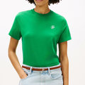 T-shirt donna Tommy Hilfiger Script regular cotone
