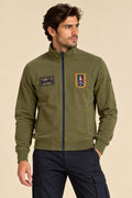 Felpa full zip Aeronautica Militare uomo AI 2026